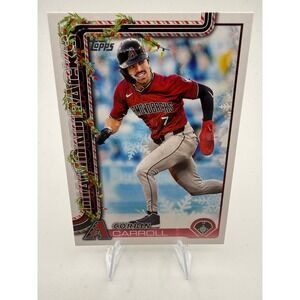 2025 Topps Holiday Corbin Carroll Arizona Diamondbacks Baseball Card H158